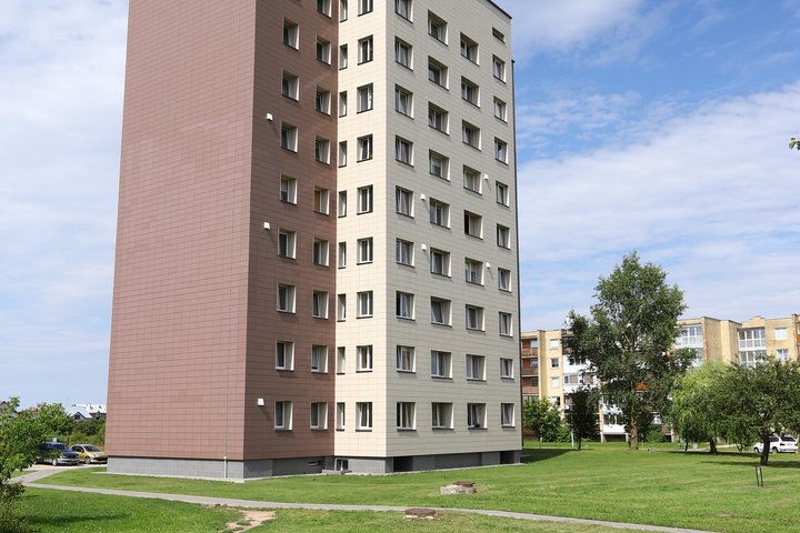 atnaujinto daugiabucio nuotrauka